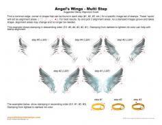 Angels WIngs Multi Step Stamp Alignment Guide
