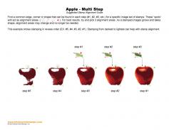 Apple Multi Step Stamp Alignment Guide