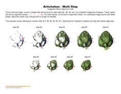 Artichoke Multi Step Stamp Alignment Guide