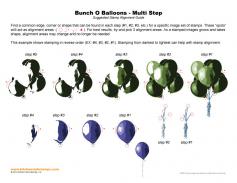 Bunch O Balloons Multi Step Stamp Alignment Guide