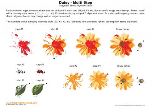 Daisy Multi Step Stamp Alignment Guide