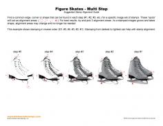 Figure Skates Multi Step Stamp Alignment Guide