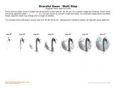 Graceful Swan Multi Step Stamp Alignment Guide