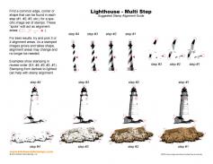 Lighthouse Multi Step Stamp Alignment Guide