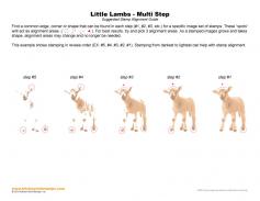 Little Lambs Multi Step Stamp Alignment Guide
