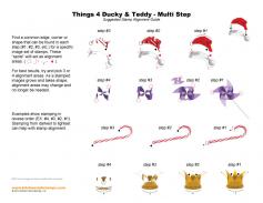 Things 4 Duck Teddy Multi Step Stamp Alignment Guide