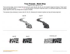 Tree Friends Multi Step Stamp Alignment Guide