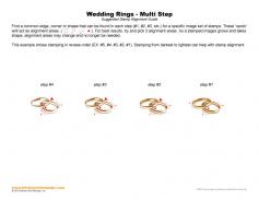 Wedding Rings Multi Step Stamp Alignment Guide