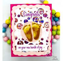 Congrats on Your Bundle of Joy Card - Kitchen Sink Stamps