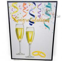 Congratulations Wedding card - Kitchen Sink Stamps
