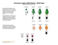 Christmas Lights 2020 Multi Step Stamp Alignment Guide