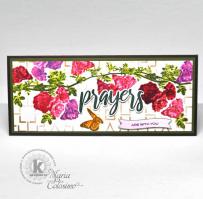 Prayers and Roses card- Kitchen Sink Stamps