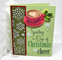 Cup of Christmas Cheer Card from Kitchen Sink Stamps
