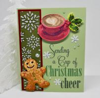 Cup of Christmas Cheer Card from Kitchen Sink Stamps