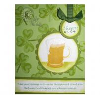  Cheers with St. Patty's Beer Card - Kitchen Sink Stamps