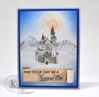 May Your Day be a Magical One card - Kitchen Sink Stamps