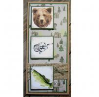 Bears Lunch Card - Kitchen Sink Stamps