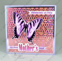 Butterfly Mother's Day Card - Kitchen Sink Stamps