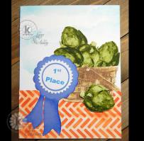 First Place Prize Artichokes card