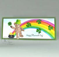 Shamrock Day Rainbow card