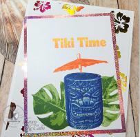  Tiki Time Card from Kitchen Sink Stamps