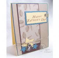 Baseball Father's Day Card - Kitchen Sink Stamps