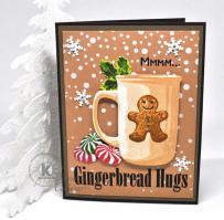 Gingerbread Mug card- Kitchen Sink Stamps