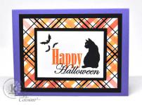 Halloween cat card from Kitchen Sink Stamps
