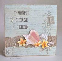 Seashells for a Friend Card - Kitchen Sink Stamps