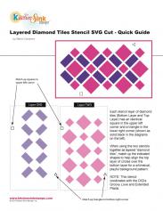 Layered Layered Diamond Tile Quick User Guid