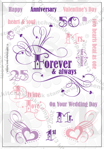 Always Forever Wedding Stamp - Boutique Stamps & Gifts