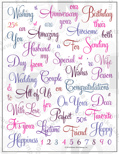 celebrate occasions sentiments rubberstamps clearstamps