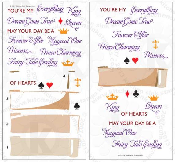 Ever After Greetings clear stamps rubber stamp clearstamps
