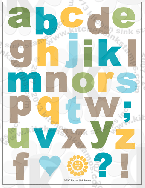 alphabet clear stamps solid rubberstamps large
