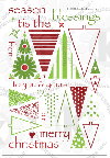 christmas trees solid rubber stamps clearstamps