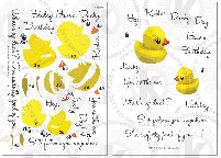 Rubber Duck clear stamp rubber stamps clearstamps