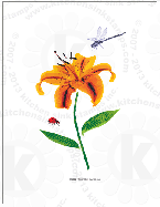 Tiger Lily rubberstamps clear stamps