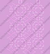 Geometric Lattice stencil SVG CUT file