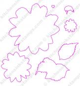svg for daisy stamp set