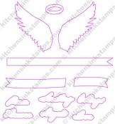 svg for Angels Wings stamp set
