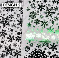 BKGD Design 2 - Snowflakes Digi laser printer download