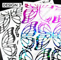 BKGD Design 3 - Abstract Butterfly Wings Digi laser printer download