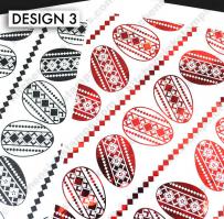 BKGD Design 3 - Ukrainian Easter Eggs bkgd pattern Digi laser printer download