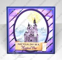 Magical Castle Card - from Kitchen Sink Stamps