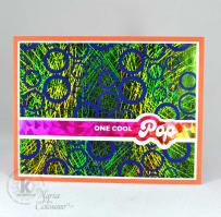 Cool Pop Father's Day card - from Kitchen Sink Stamps