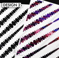 BKGD Design 2 - bubble strands Digi laser printer download
