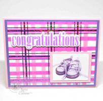 Congratulations Baby Card - from Kitchen Sink Stamps