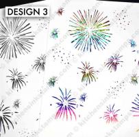 BKGD Design 3 - Fireworks Digi laser printer download