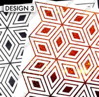 BKGD Design 3 - Diamond Cubes bkgd pattern Digi laser printer download