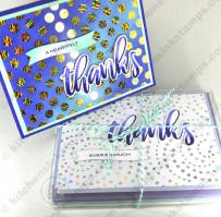 Paisley Thank You - from Kitchen Sink Stamps